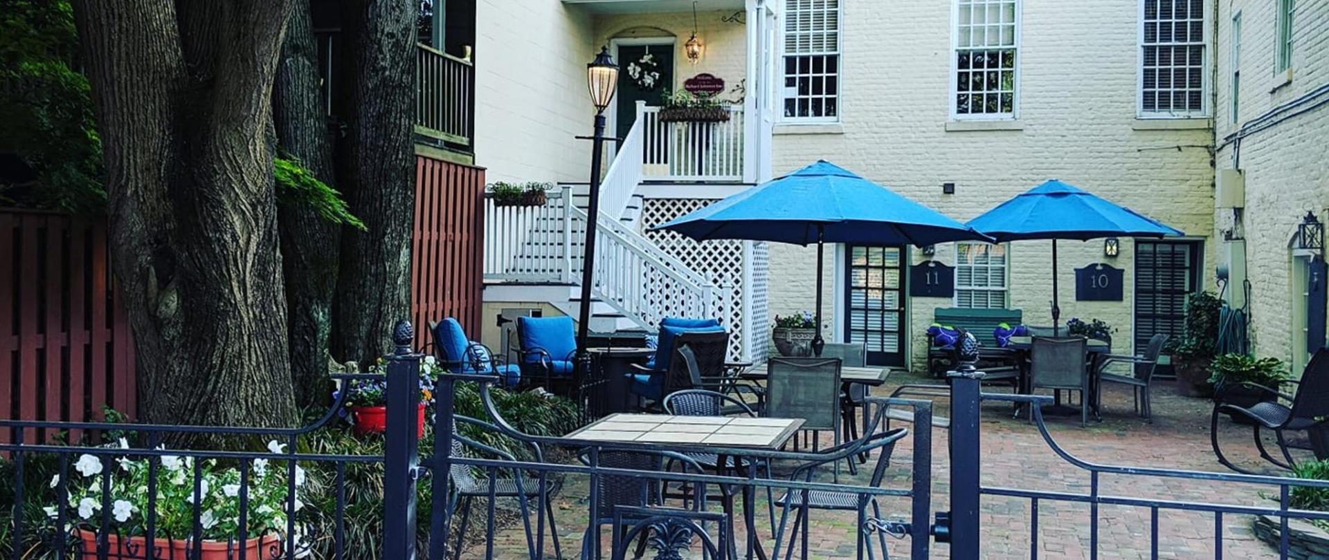 The Richard Johnston Inn, Patio